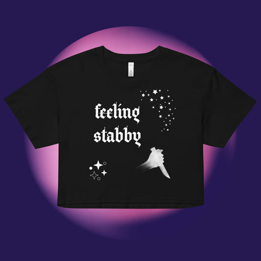 Feeling Stabby Crop Top